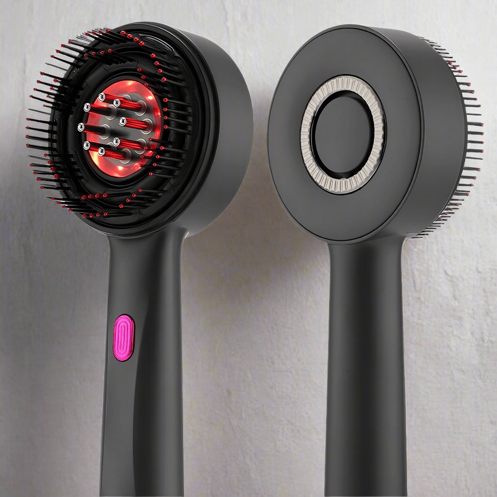 Reliveness InfraCare Red Light Hairbrush - Anti-Hair Loss