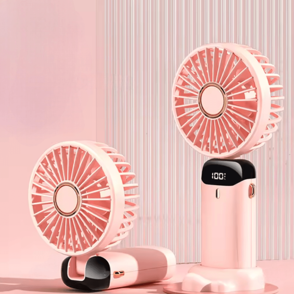 AirFlow™ – 5-Speed Handheld Cooling Fan