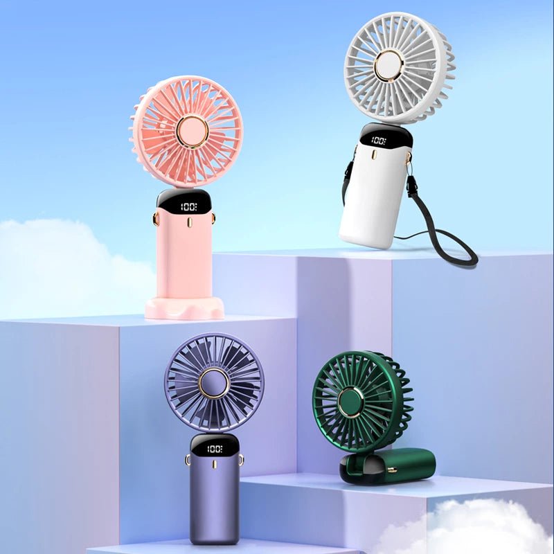 AirFlow™ – 5-Speed Handheld Cooling Fan