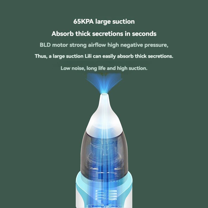 ClearBreathe™ – Electric Nasal Aspirator for Babies & Toddlers