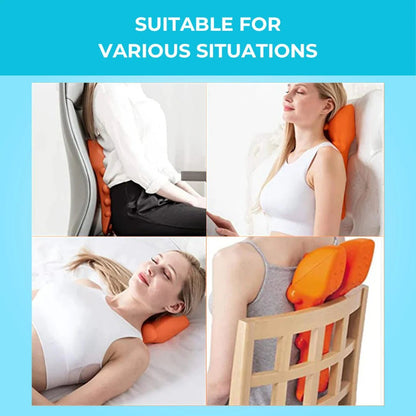 Trigger point massager for versatile pressure point therapy, relieves back, neck, and shoulder pain, ideal for various situations—office, home, and travel.